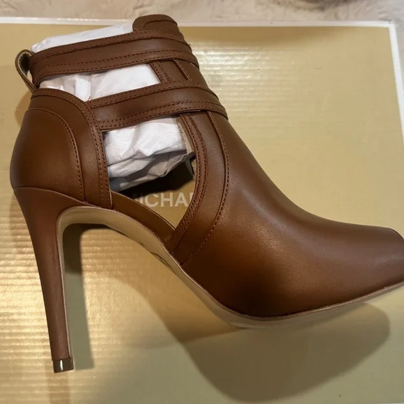 Michael Kors Open Toe Ankle Boot - Picture 6 of 7